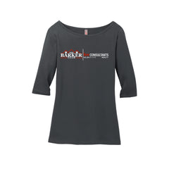 The Barker Team - District ® Women’s Perfect Weight ® 3/4-Sleeve Tee