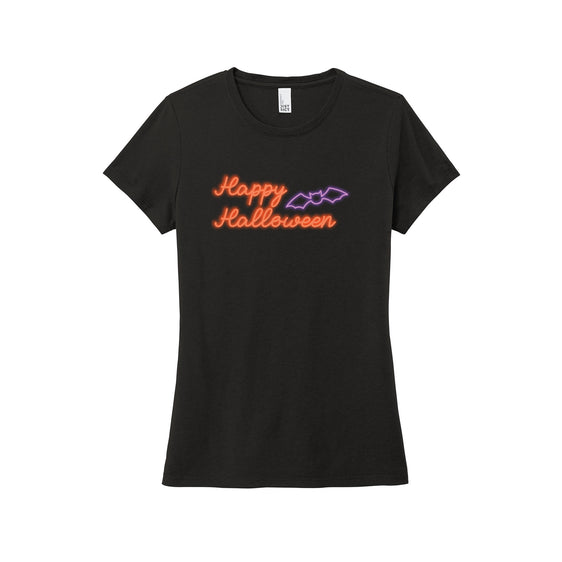 Halloween Store - Neon Halloween Sign Women’s Perfect Tri ® Tee