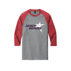 Jacket Backers - District ® Perfect Tri ® 3/4-Sleeve Raglan