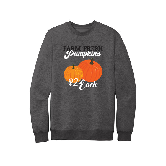 Fall Store - Fresh Pumpkins  V.I.T.™ Fleece Crew