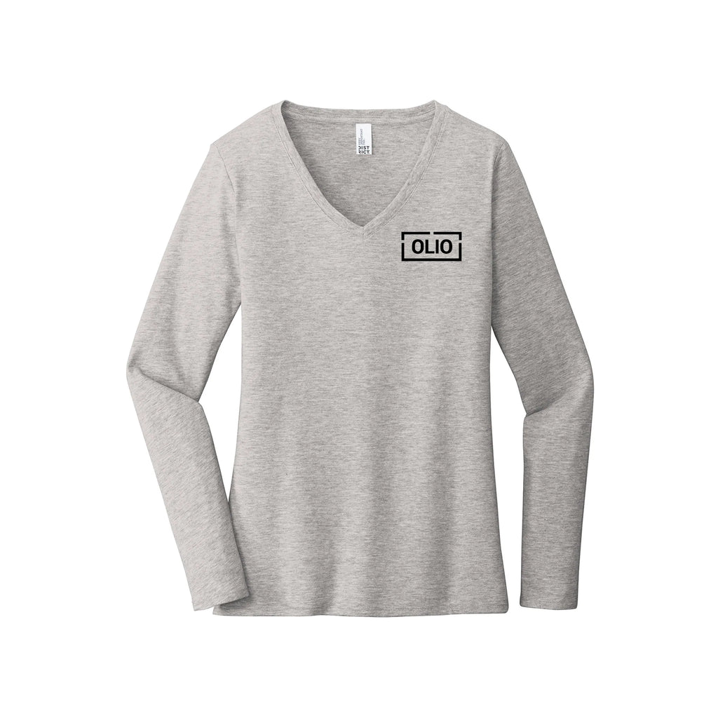 OLIO - District  Women’s Very Important Tee  Long Sleeve V-Neck