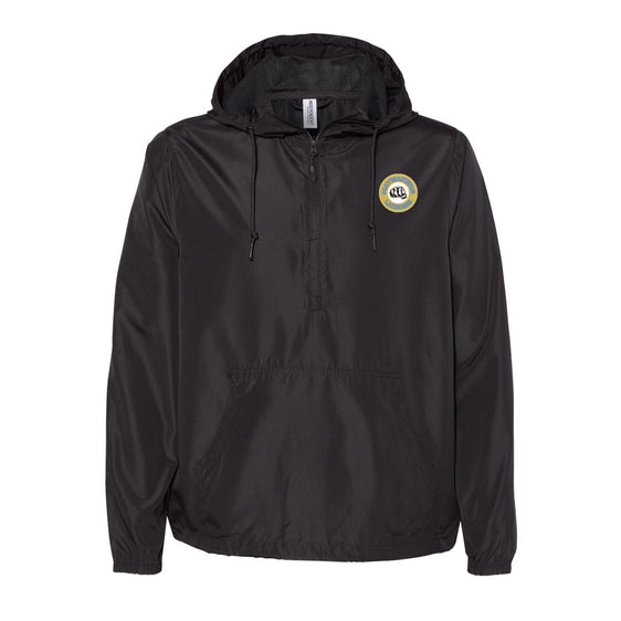 Haymakers Lacrosse - Unisex Lightweight Quarter-Zip Windbreaker Pullover Jacket