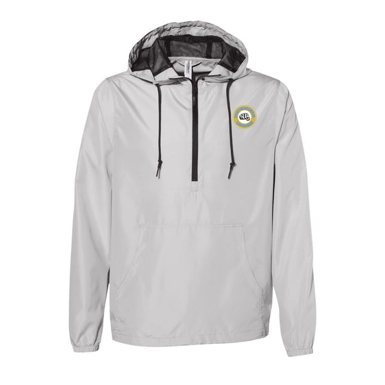 Haymakers Lacrosse - Unisex Lightweight Quarter-Zip Windbreaker Pullover Jacket