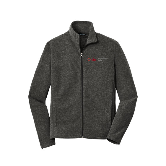 Ohio Department of Aging - Port Authority Heather Microfleece Full-Zip Jacket