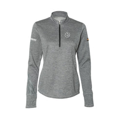 Performance Georgesville - Women's Brushed Terry Heathered Quarter-Zip Pullover - 5.6oz