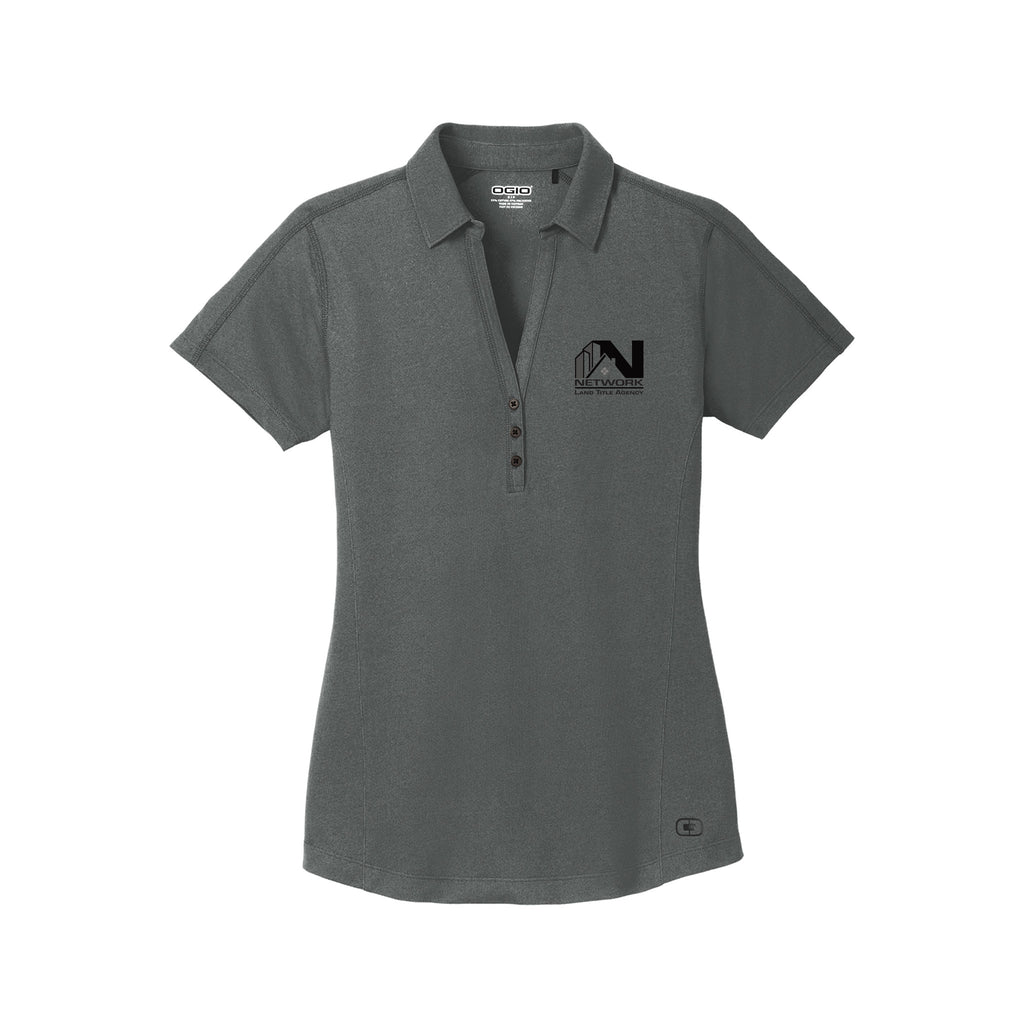Network Land Title - OGIO Ladies Onyx Polo