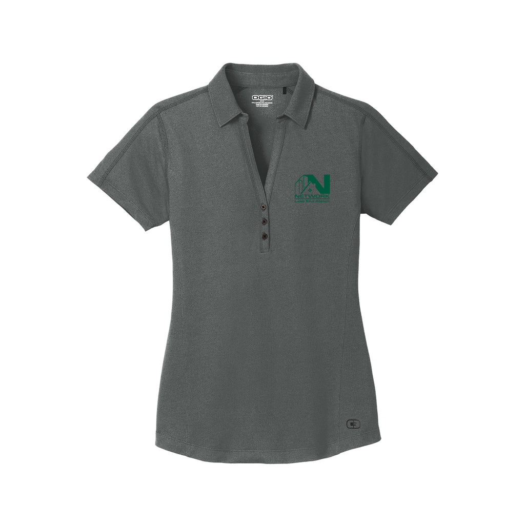 Network Land Title - OGIO Ladies Onyx Polo