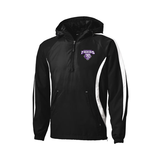 Pickerington Central Soccer - Sport-Tek Colorblock Raglan Anorak