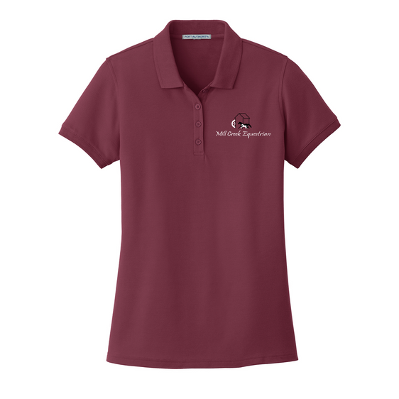 Mill Creek Equestrian - Ladies Core Classic Pique Polo