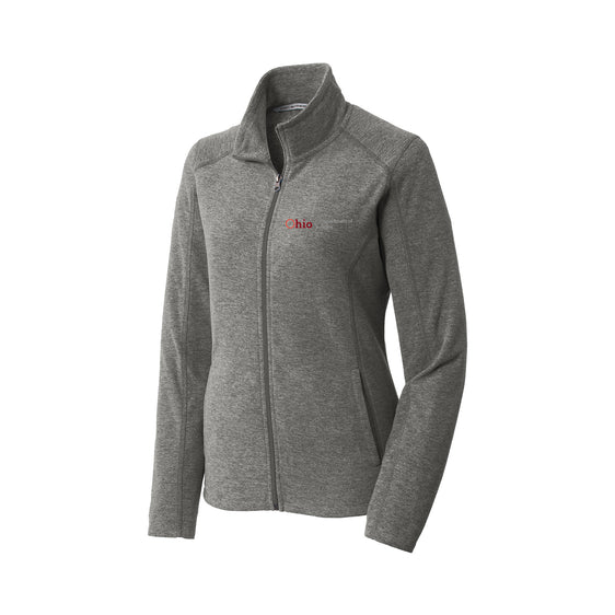 Ohio Department of Aging - Port Authority Ladies Heather Microfleece Full-Zip Jacket
