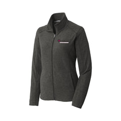 Ohio Department of Aging - Port Authority Ladies Heather Microfleece Full-Zip Jacket
