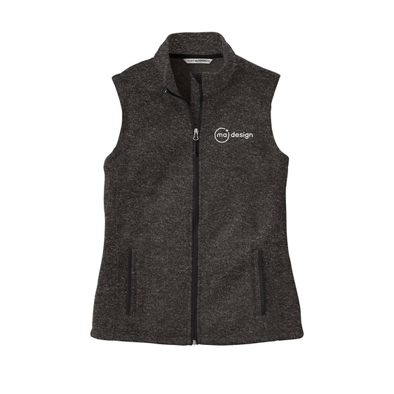 Ma Design - Port Authority ® Ladies Sweater Fleece Vest