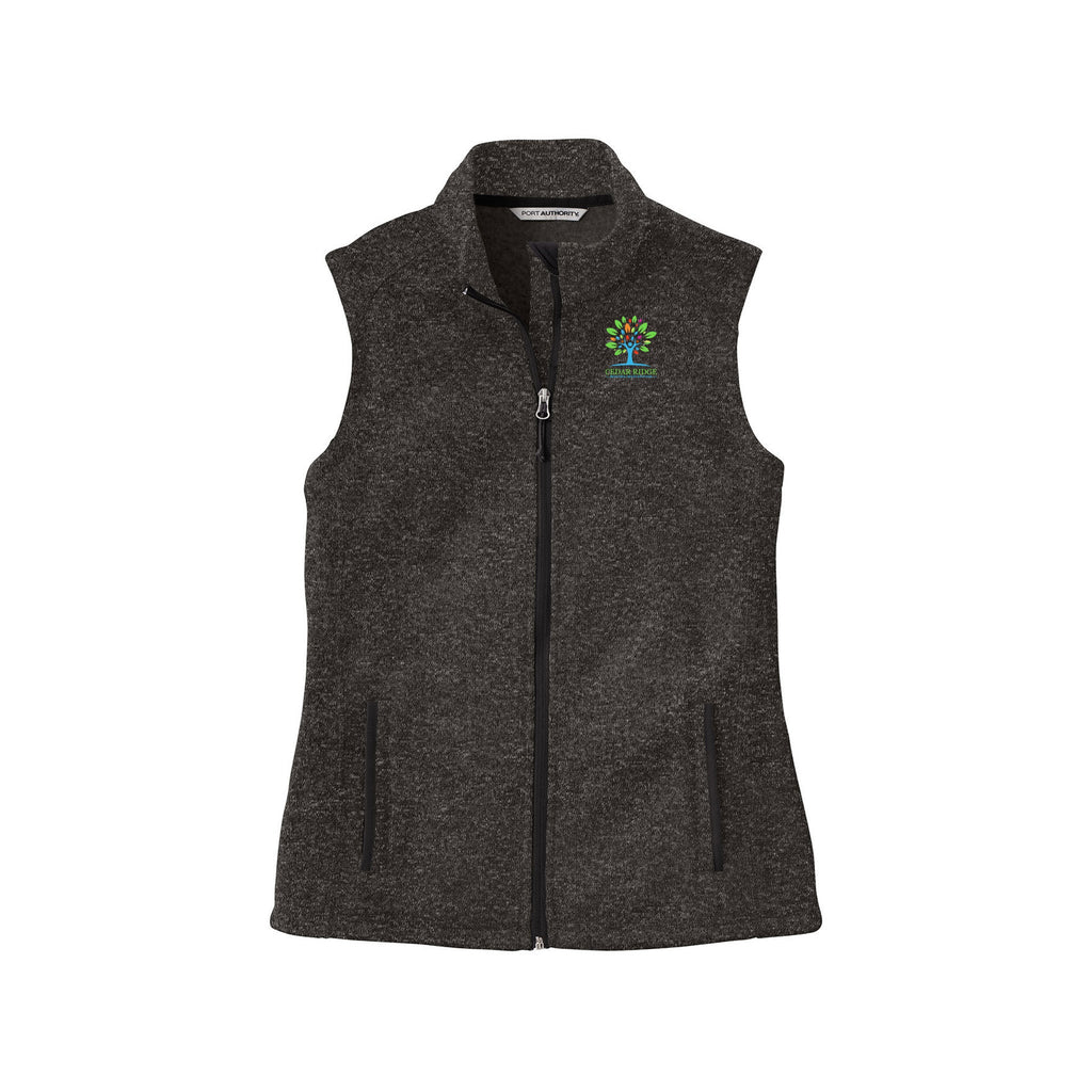 Cedar Ridge - Port Authority ® Ladies Sweater Fleece Vest