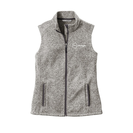 Ma Design - Port Authority ® Ladies Sweater Fleece Vest