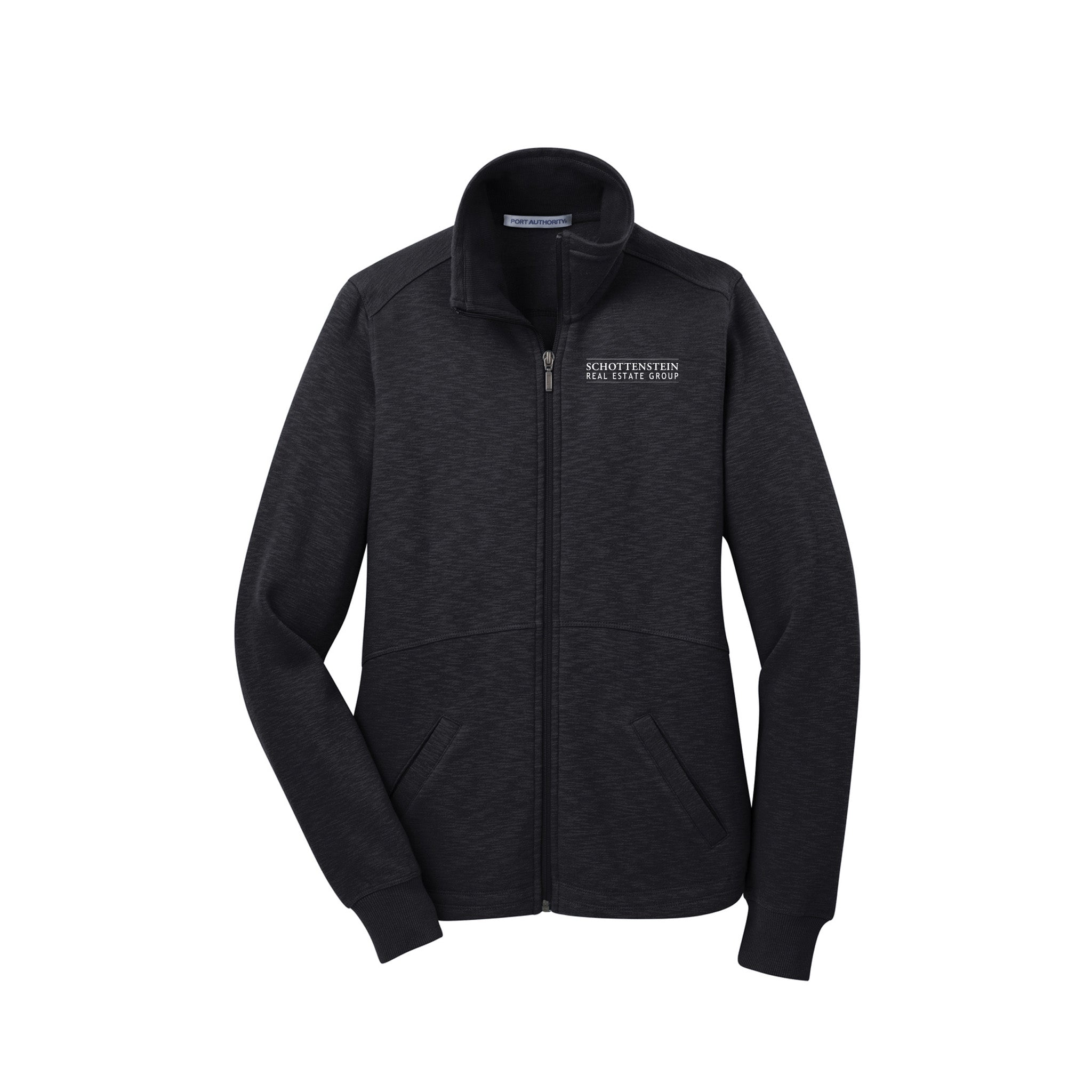 Schottenstein Real Estate Port Authority® Ladies Slub Fleece FullZi