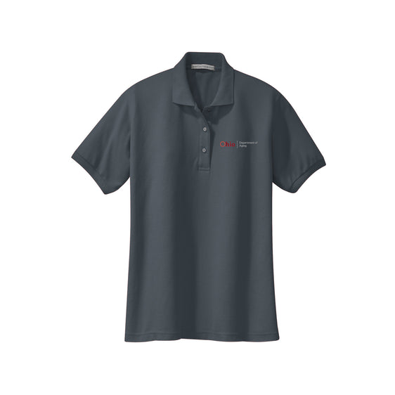 Ohio Department of Aging - Port Authority Ladies Silk Touch Polo