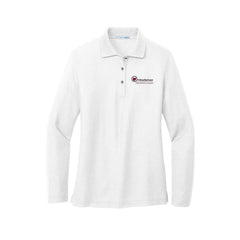 Ohio Department of Aging - Port Authority Ladies Silk Touch Long Sleeve Polo