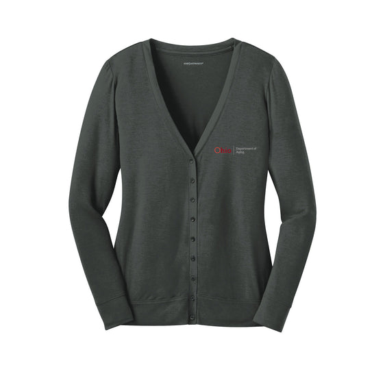 Ohio Department of Aging - Port Authority Ladies Concept Cardigan