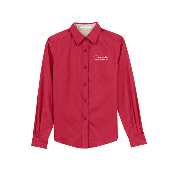 Superior Uniform Sales - Port Authority Ladies Long Sleeve Easy Care Shirt