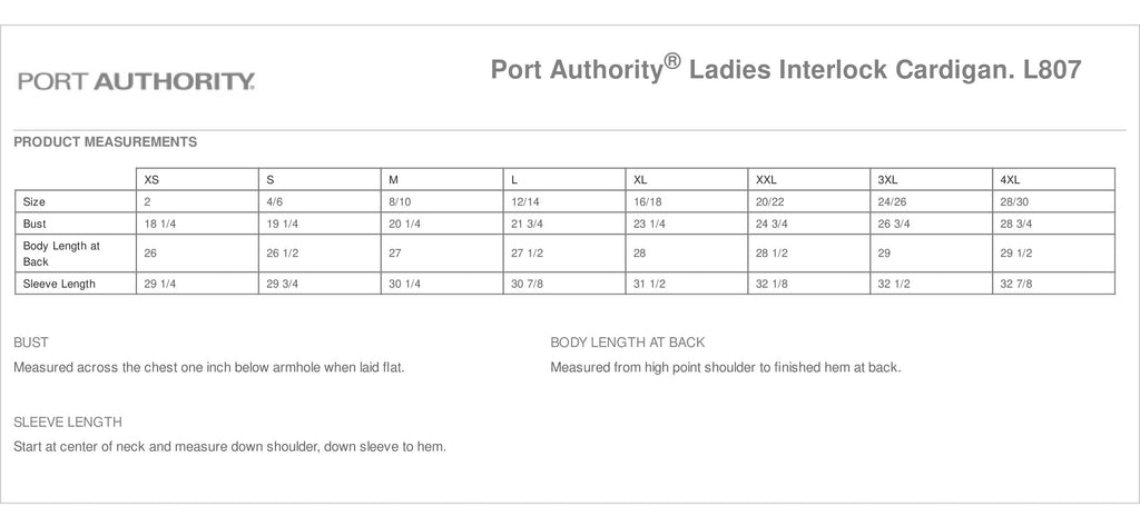 Perry County Services - Port Authority® Ladies Interlock Cardigan