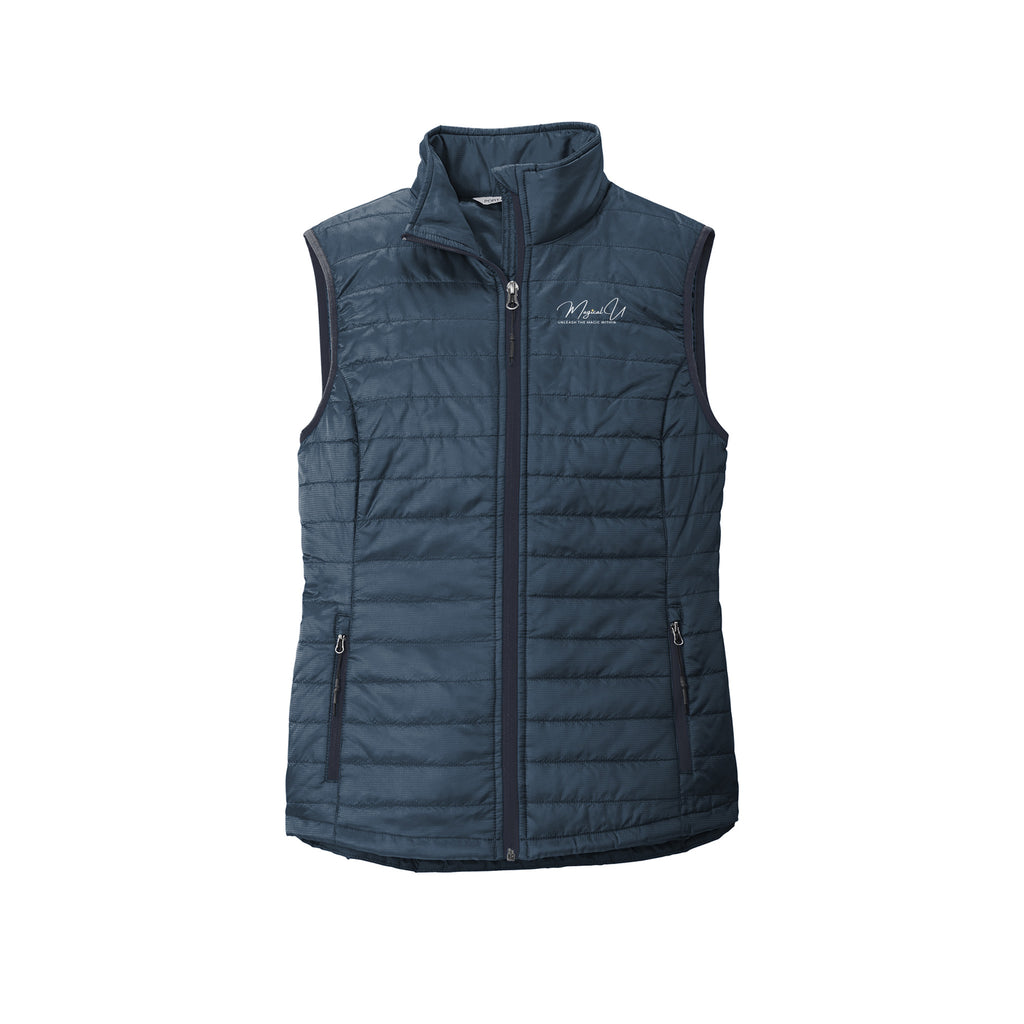 Magical U - Port Authority® Ladies Packable Puffy Vest