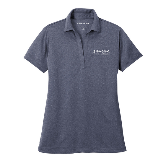 Tracir - Port Authority Ladies Heathered Silk Touch Performance Polo