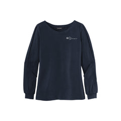 Neary Wealth Management - Ladies Luxe Knit Jewel Neck Top