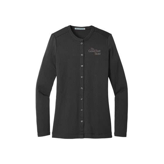 The Good Feet Store - Port Authority Ladies Concept Stretch Button-Front Cardigan