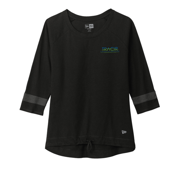 Tracir - New Era Ladies Tri-Blend 3/4-Sleeve Tee