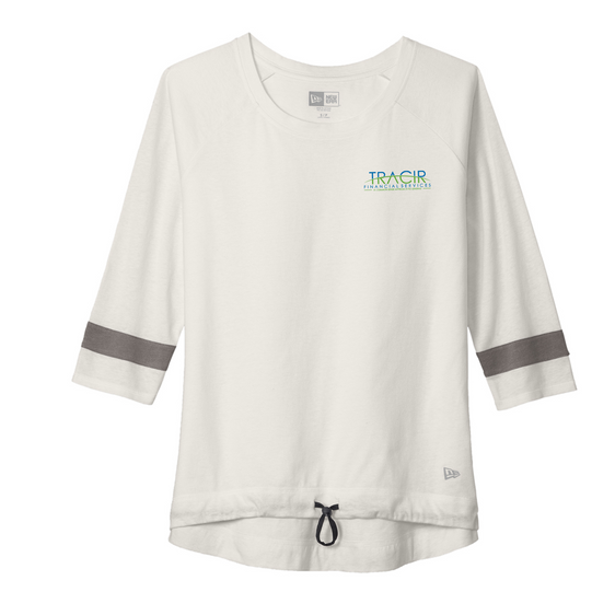 Tracir - New Era Ladies Tri-Blend 3/4-Sleeve Tee