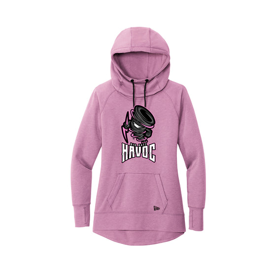 Big Katz Havoc - New Era® Ladies Tri-Blend Fleece Pullover Hoodie