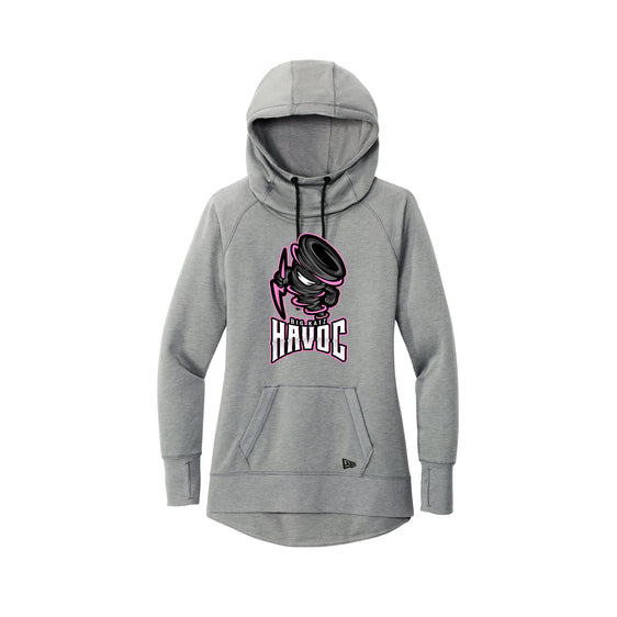 Big Katz Havoc - New Era® Ladies Tri-Blend Fleece Pullover Hoodie