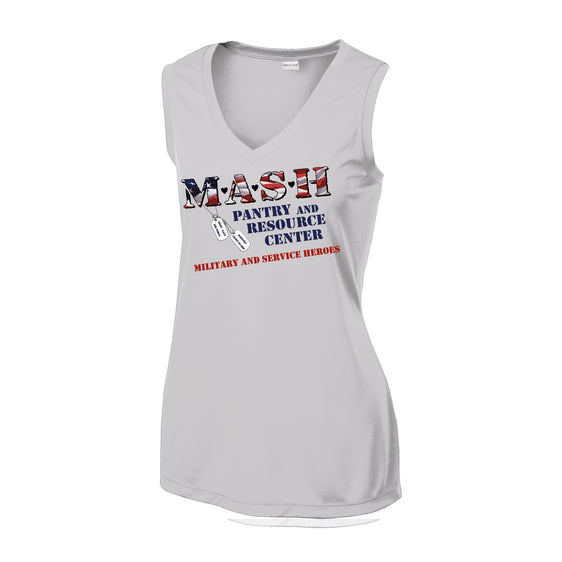 MASH - Sport-Tek® Ladies Sleeveless PosiCharge® Competitor™ V-Neck Tee