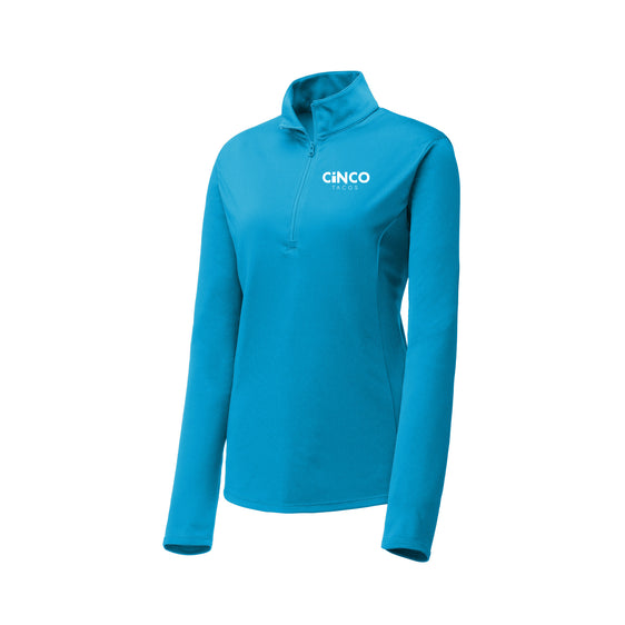Cinco Tacos - Sport-Tek® Ladies PosiCharge® Competitor™ 1/4-Zip Pullover