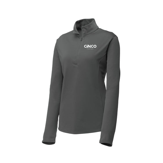 Cinco Tacos - Sport-Tek® Ladies PosiCharge® Competitor™ 1/4-Zip Pullover