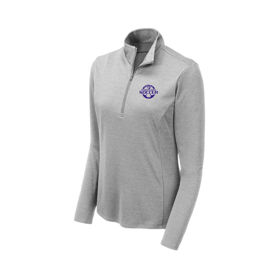 Pickerington Central Soccer - Sport-Tek  Ladies Endeavor 1/2-Zip Pullover