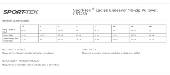 Renier Construction - Sport-Tek ® Ladies Endeavor 1/2-Zip Pullover