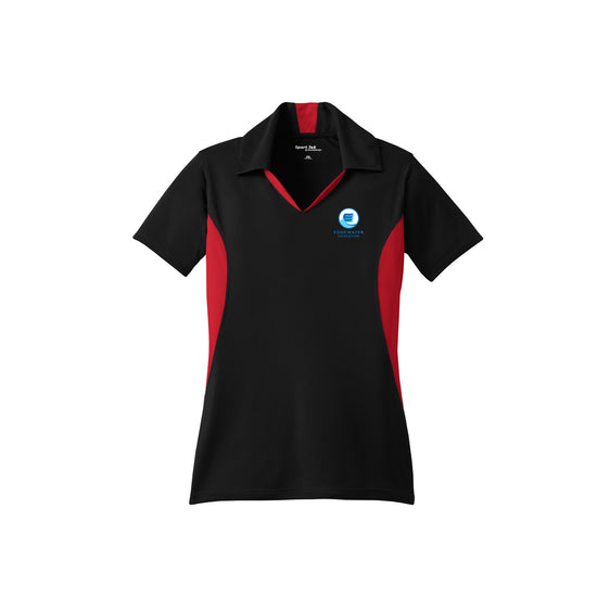 Edgewater Education - Sport-Tek® Ladies Side Blocked Micropique Sport-Wick® Polo