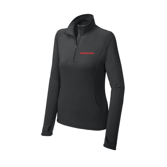 Honda of America - Sport-Tek Ladies Sport-Wick Stretch 1/2-Zip Pullover