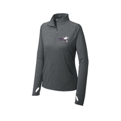 Jacket Backers - Sport-Tek® Ladies Sport-Wick® Stretch 1/2-Zip Pullover