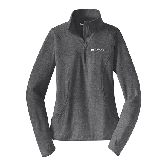 Jones Metal Products Company - Ladies Sport-Wick Stretch 1/2-Zip Pullover