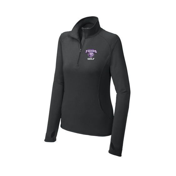 Pickerington Central Golf - Sport-Tek® Ladies Sport-Wick® Stretch 1/4-Zip Pullover
