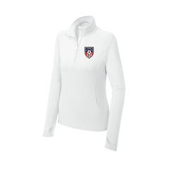 L.C. Alliance Soccer - Sport-Tek® Ladies Sport-Wick® Stretch 1/2-Zip Pullover
