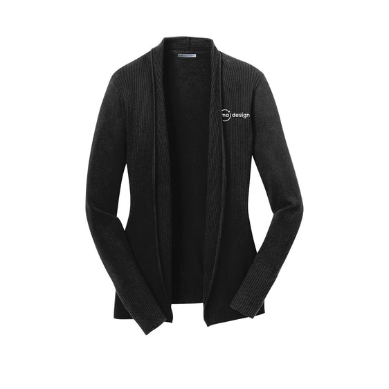 MA Design - Port Authority Ladies Open Front Cardigan Sweater