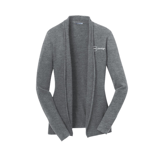 MA Design - Port Authority Ladies Open Front Cardigan Sweater