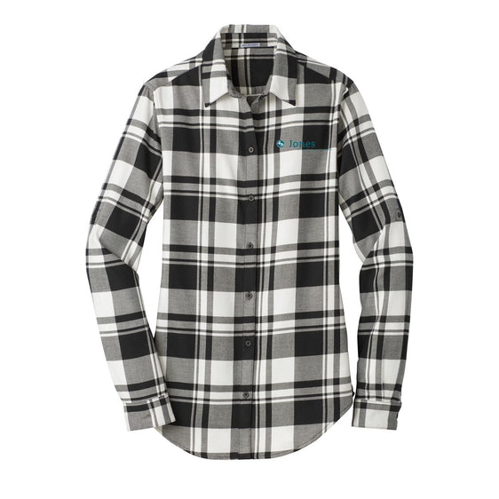Jones Metal Products Company - Ladies Plaid Flannel Tunic