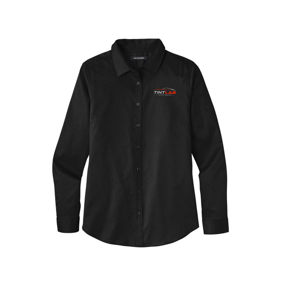 Rabid Customs - Port Authority Long Sleeve SuperPro React Twill Shirt