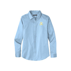 Clermont Schools Staff - Port Authority® Ladies Long Sleeve SuperPro React ™