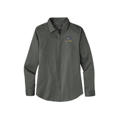 Clermont Schools Staff - Port Authority® Ladies Long Sleeve SuperPro React ™