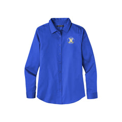 Clermont Schools Staff - Port Authority® Ladies Long Sleeve SuperPro React ™